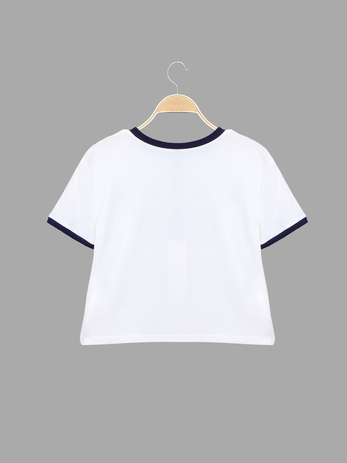NEW FEELING Womens White T-Shirts
