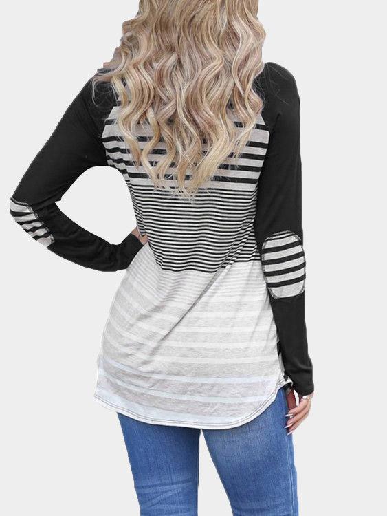 NEW FEELING Womens Black T-Shirts