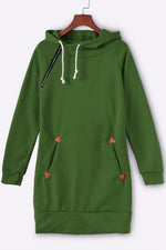 OEM Ladies Green Casual Dresses