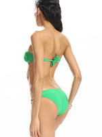 ODM White Tie Up Bikini