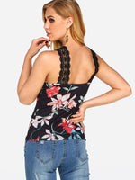 NEW FEELING Womens Floral Camis