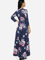 NEW FEELING Womens Navy Maxi Dresses