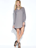 Custom Womens 3/4 Sleeve Casual Dress