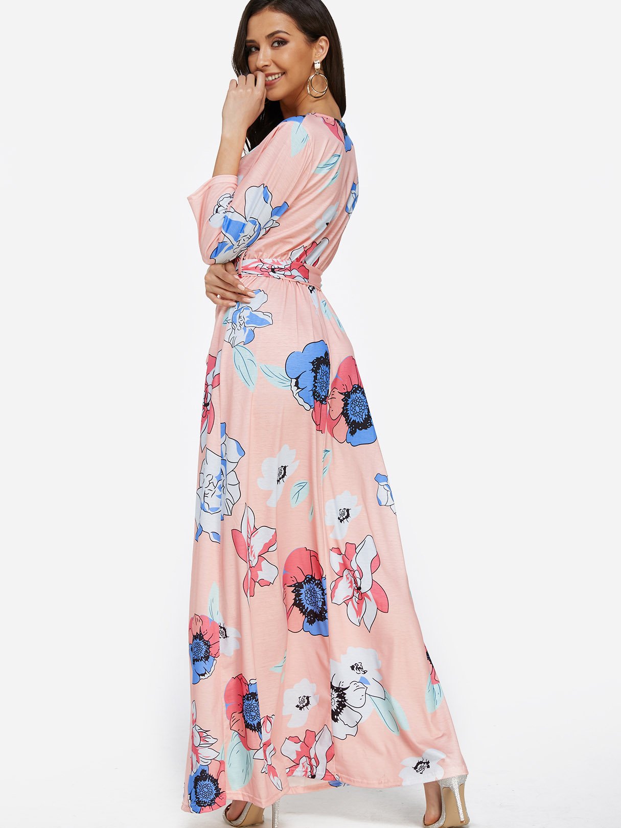 NEW FEELING Womens Pink Maxi Dresses