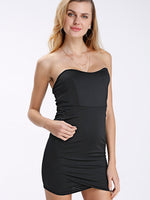 OEM Ladies Black Mini Dresses