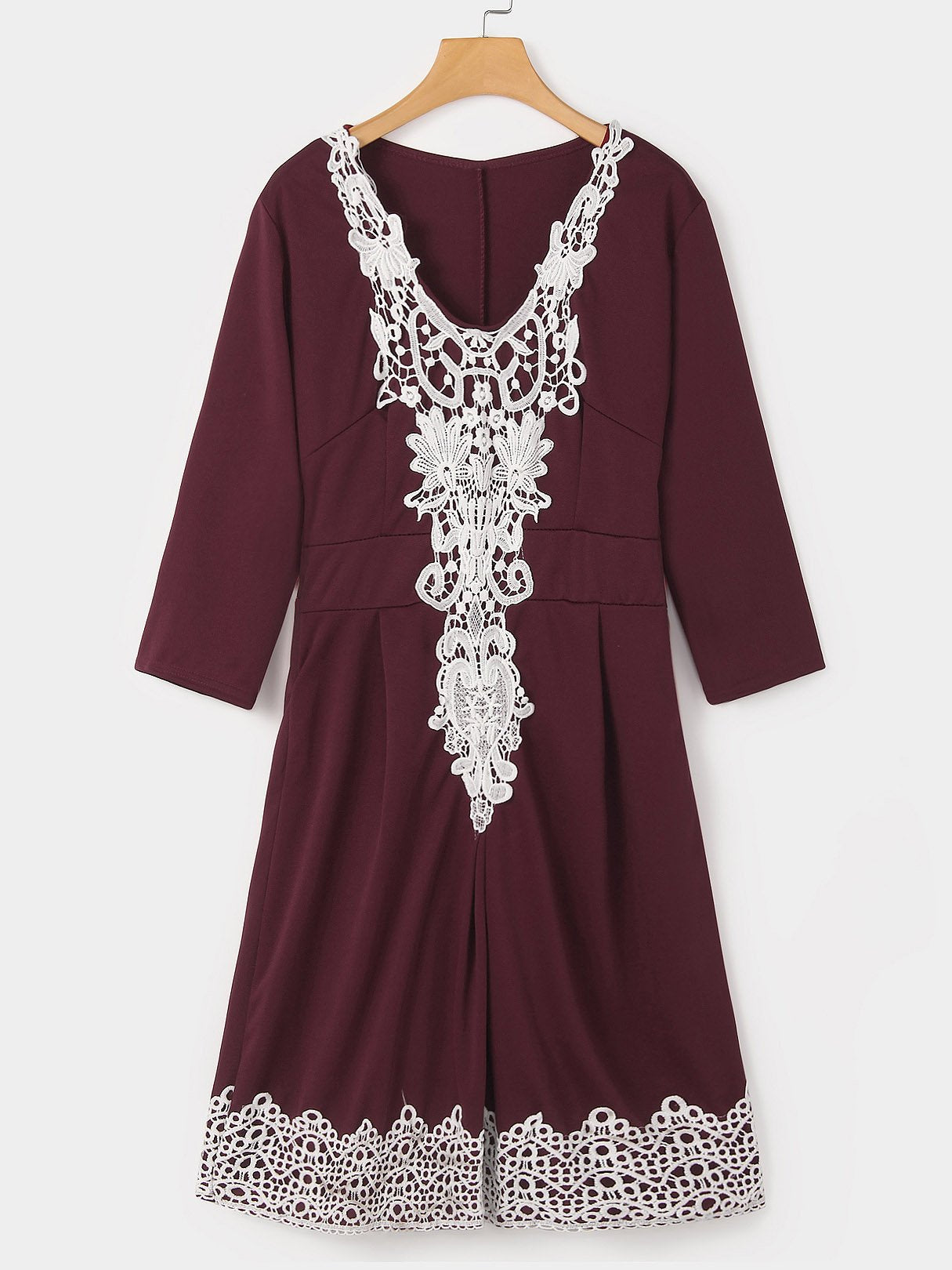 NEW FEELING Womens Burgundy Sexy Dresses
