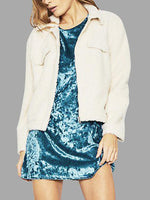 NEW FEELING Womens Blue Mini Dresses
