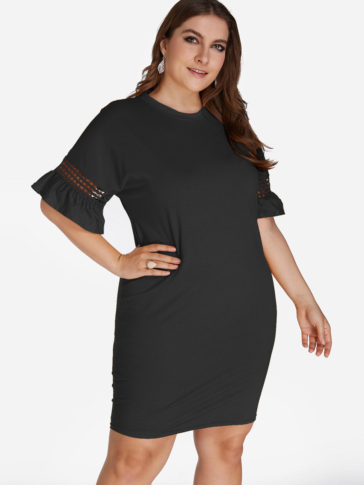 Custom Plus Size Fitted Prom Dresses
