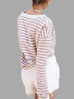 NEW FEELING Womens Pink T-Shirts