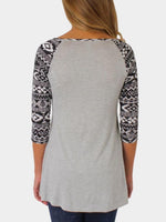 NEW FEELING Womens Light Grey T-Shirts