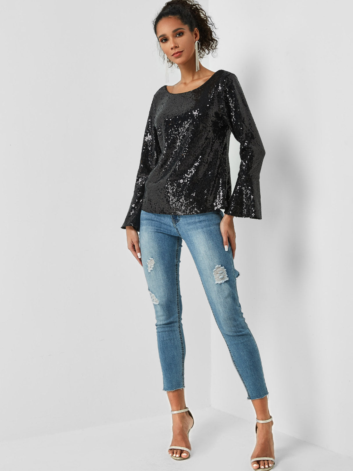 OEM ODM Womens Long Sleeve Top