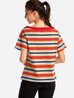 NEW FEELING Womens Red T-Shirts