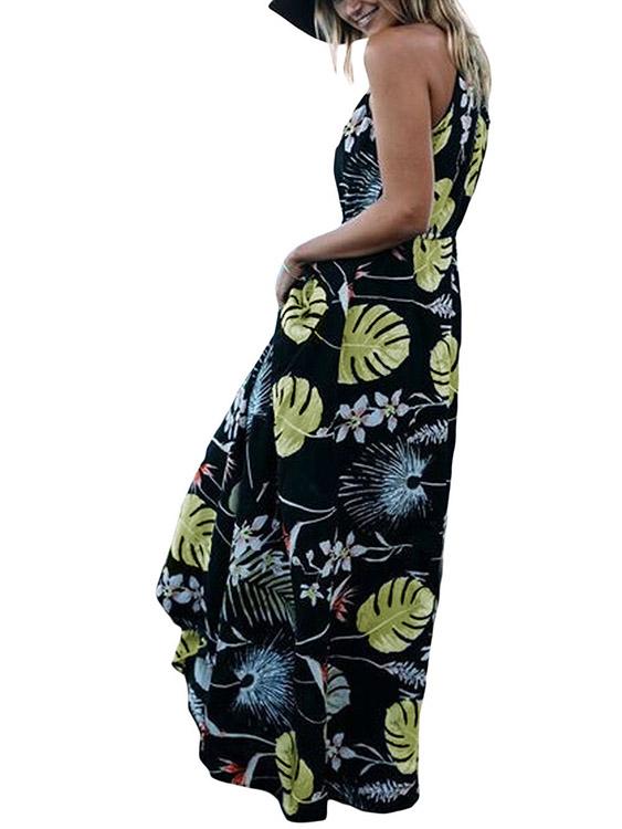 ODM Ladies Sleeveless Maxi Dress