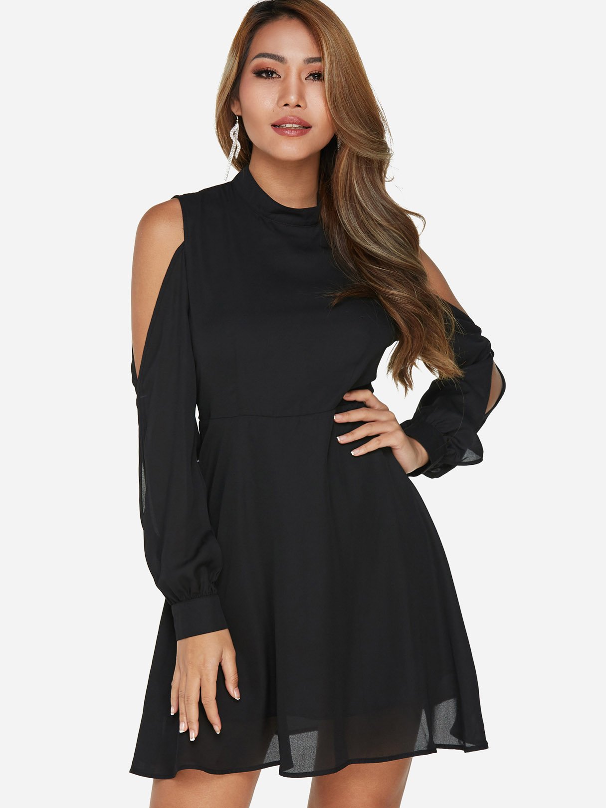 OEM Ladies Black Sexy Dresses
