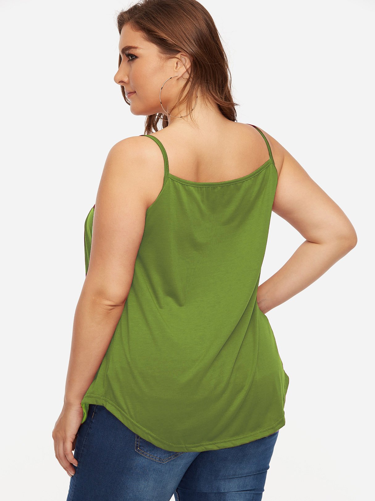 ODM Ladies Sleeveless Plus Size Tops