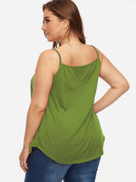 ODM Ladies Sleeveless Plus Size Tops