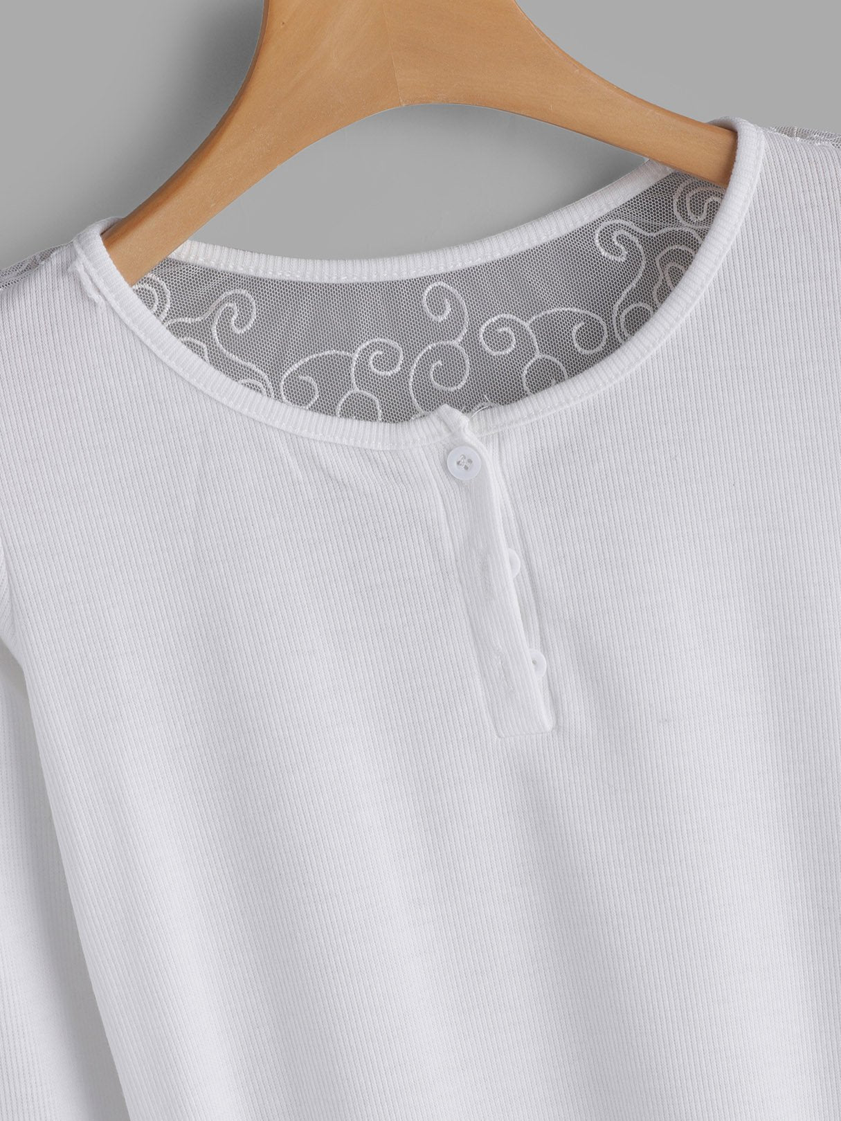 OEM Ladies White T-Shirts