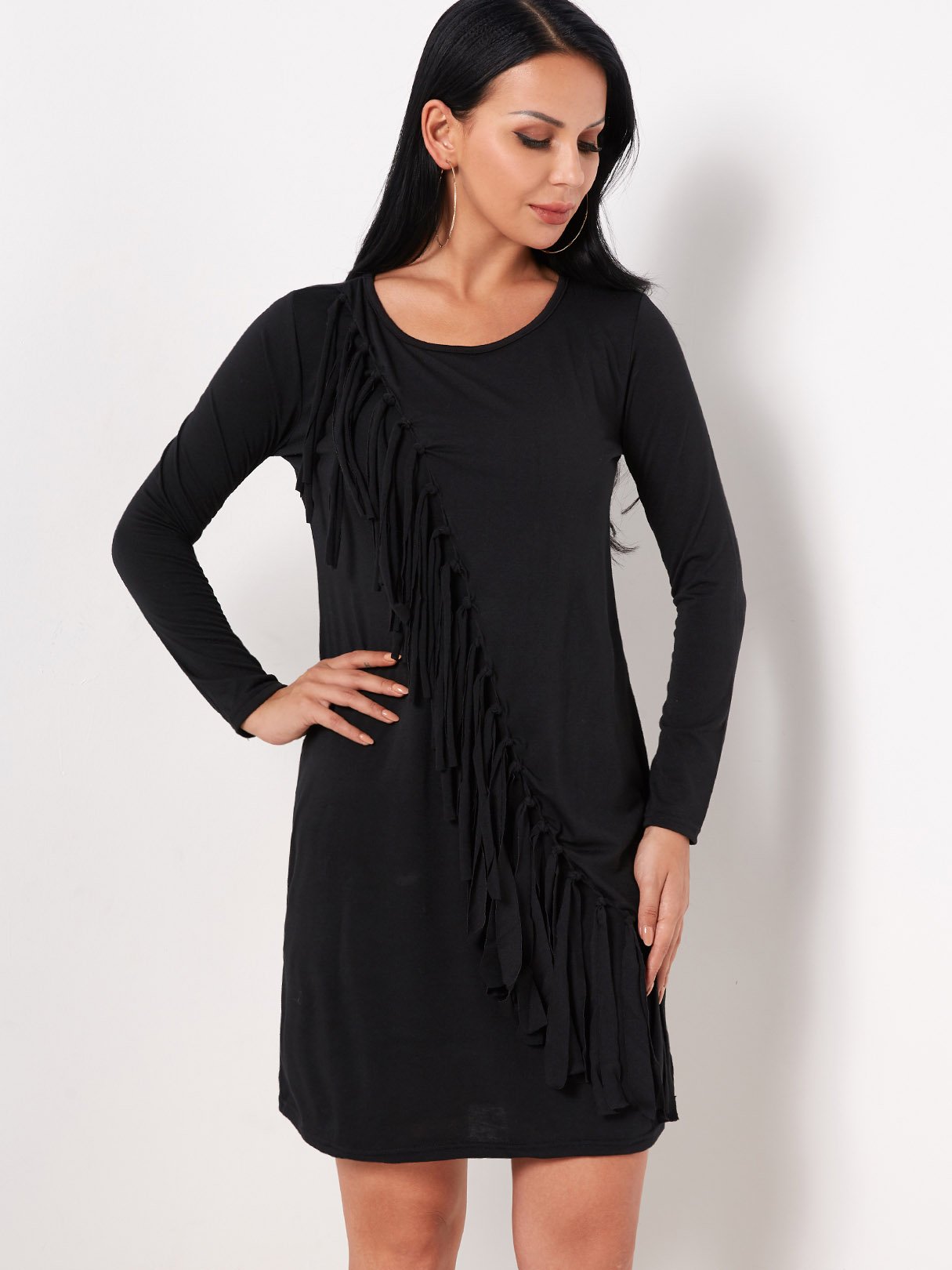 ODM Ladies Long Sleeve Sexy Dress