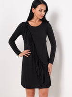 ODM Ladies Long Sleeve Sexy Dress
