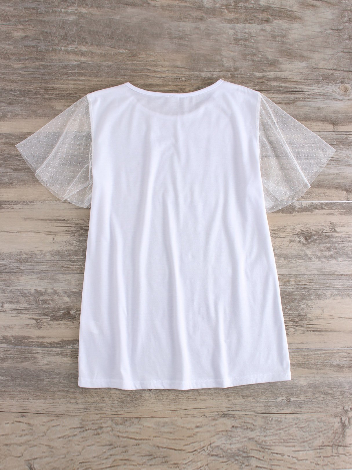OEM Ladies White T-Shirts