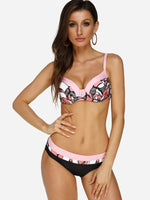 Custom Halter Crop Bikini