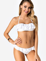 NEW FEELING Womens Coral Bikinis