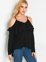 ODM Ladies Long Sleeve Blouses