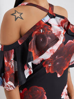OEM ODM Dress With Long Chiffon Sleeves