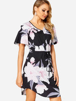 OEM Ladies Floral Floral Dresses