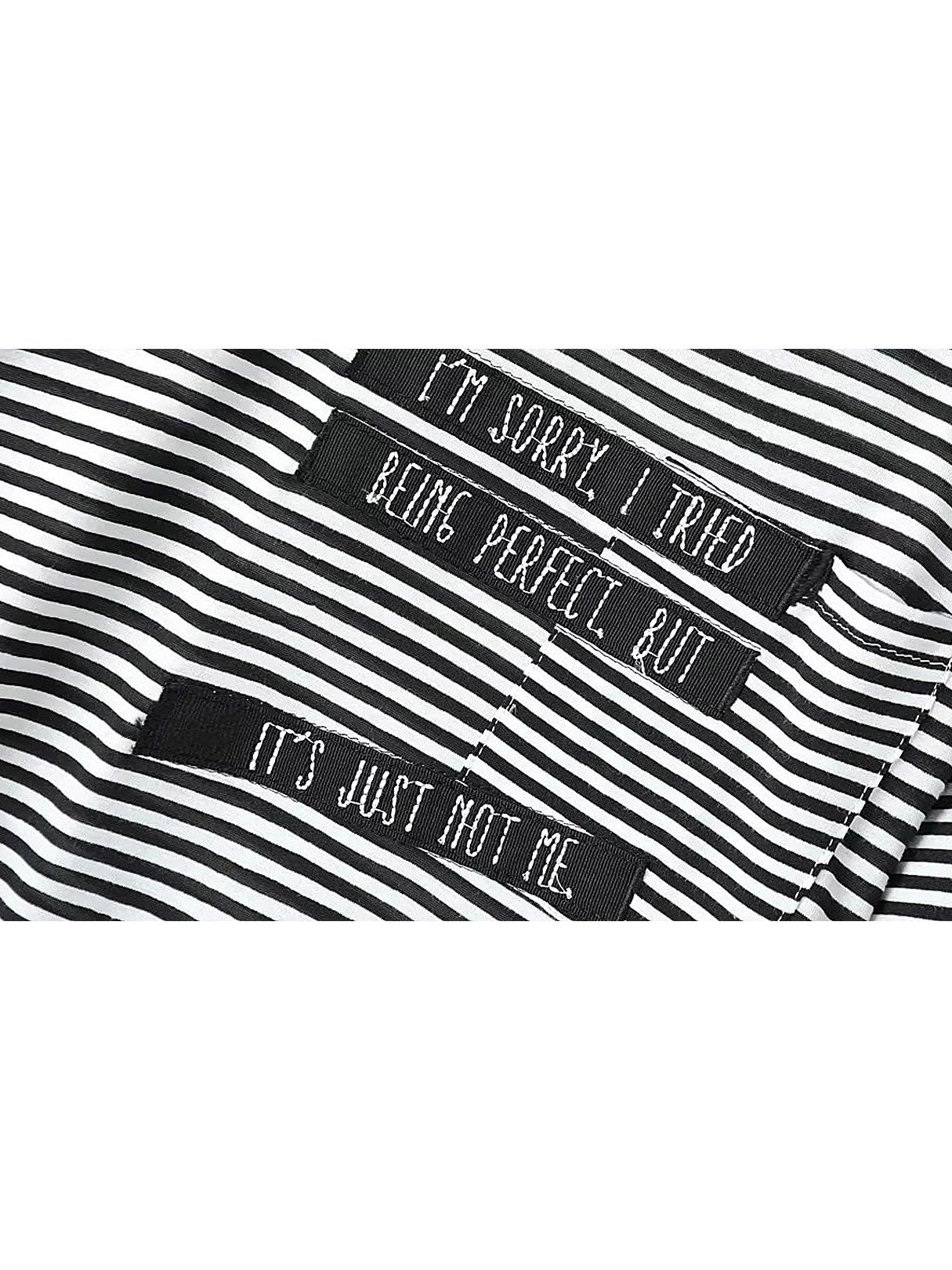 OEM Ladies Striped T-Shirts