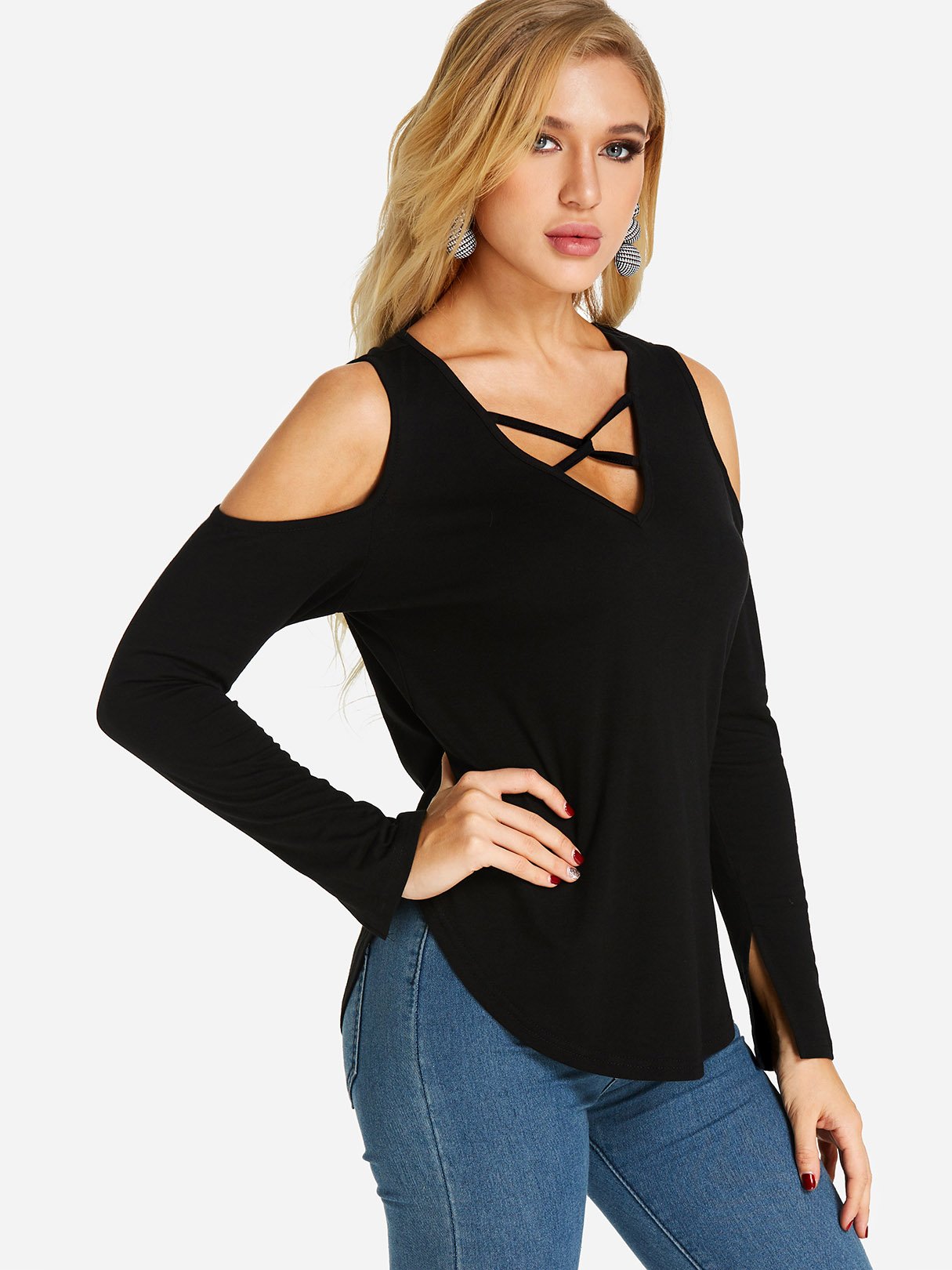 ODM Ladies Long Sleeve Top
