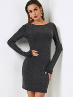 ODM Ladies Long Sleeve Sexy Dresses