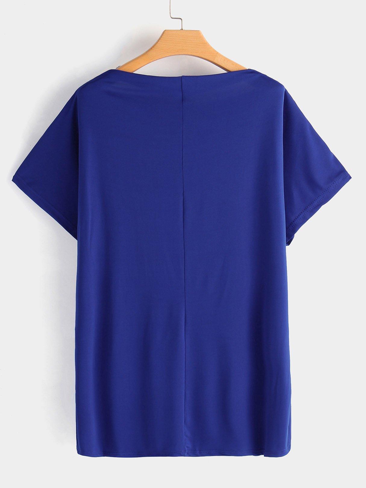 NEW FEELING Womens Blue T-Shirts
