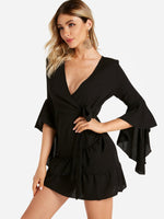 OEM Ladies Black Mini Dresses