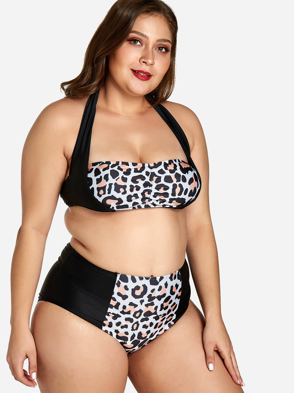 ODM Ladies Sleeveless Plus Size Swimwear