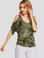 Custom Women's Short Sleeve Shell Tops