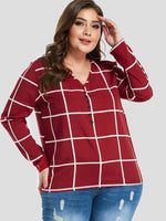 ODM Ladies Long Sleeve Plus Size Tops