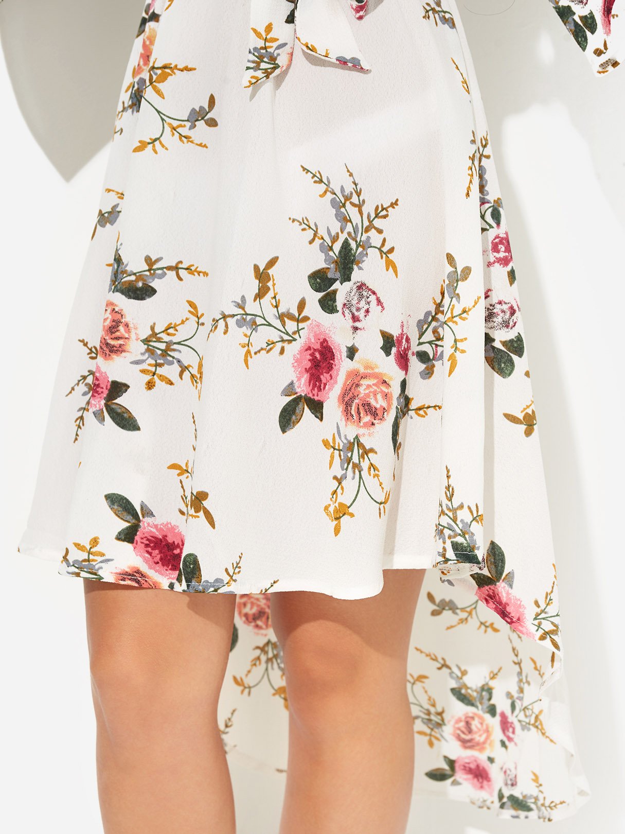 Custom Womens 3/4 Sleeve Maxi Dress