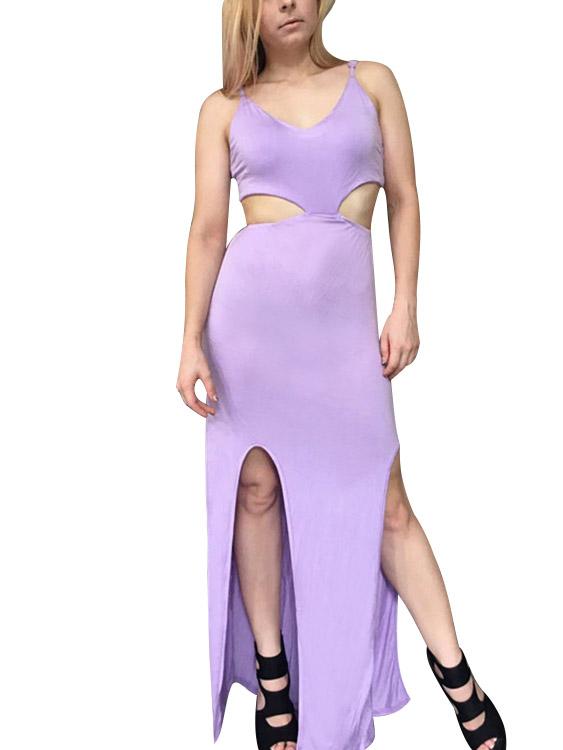 ODM Ladies Sleeveless Maxi Dress