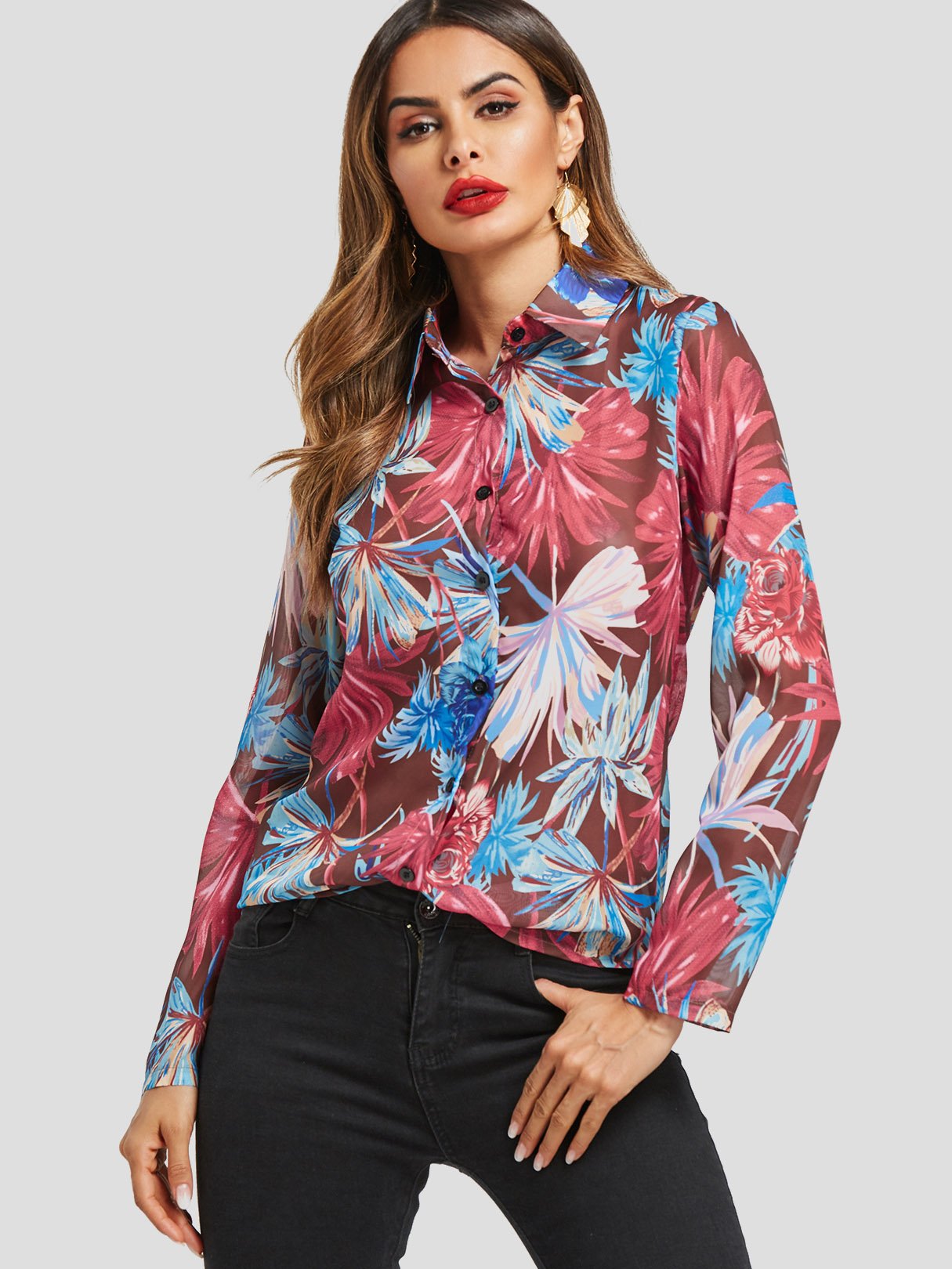 Custom Women's Satin Blouses