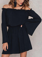 OEM Ladies Black Mini Dresses