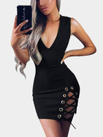 ODM Ladies Sleeveless Mini Dress