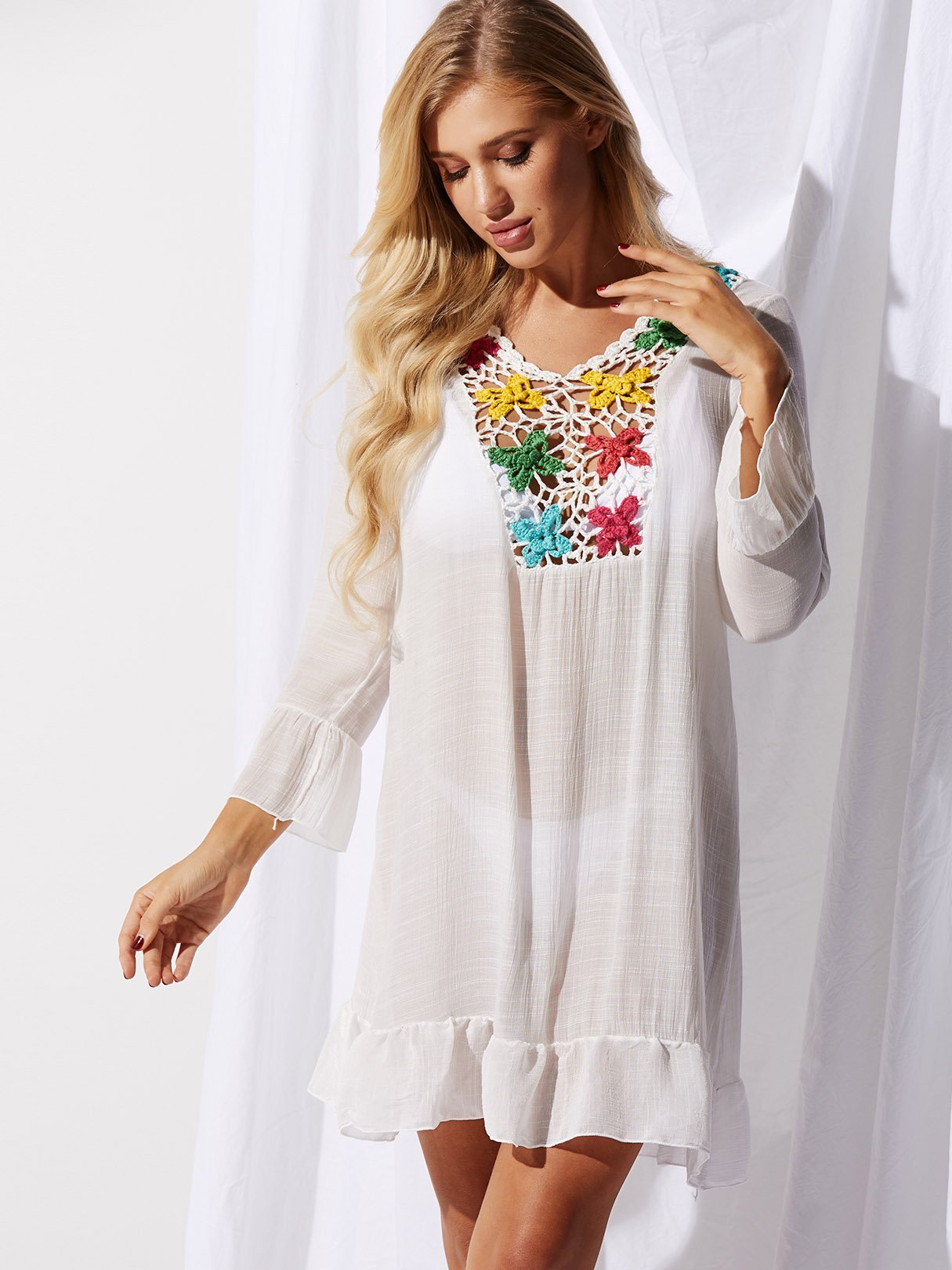 ODM Ladies Long Sleeve Beachwear