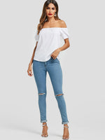 Cute White Blouses For Juniors