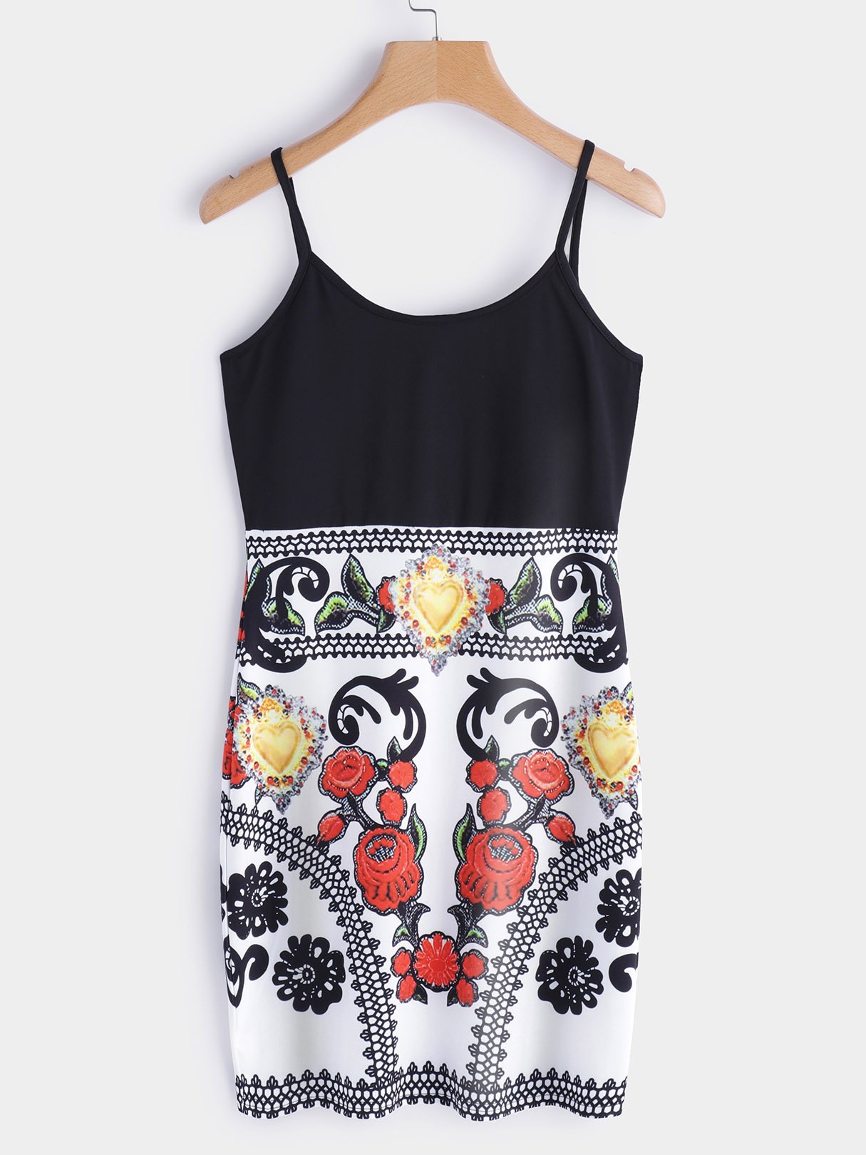 NEW FEELING Womens Black Floral Dresses