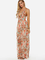 OEM Ladies Floral Maxi Dresses