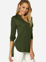 OEM Ladies Green T-Shirts