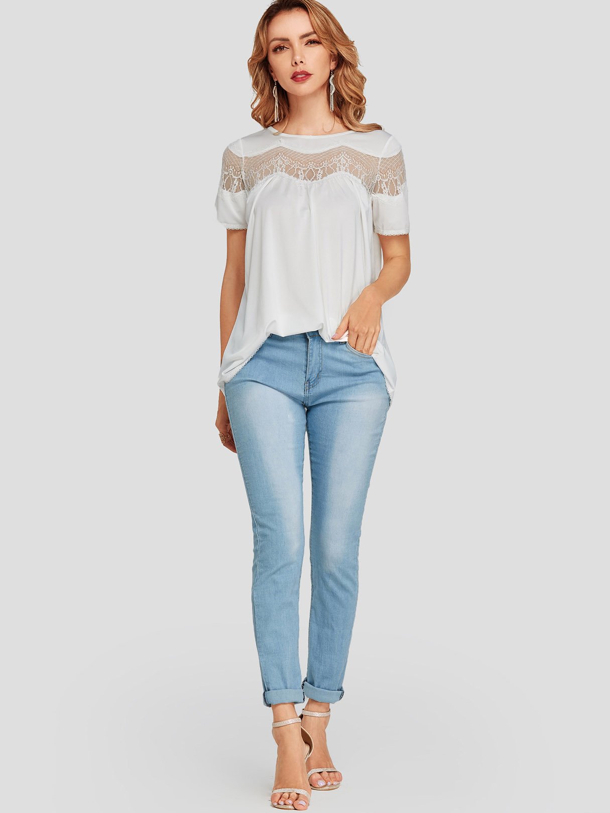 ODM Ladies Short Sleeve T-Shirts