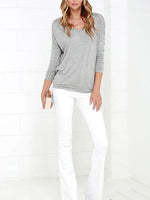 ODM Ladies Long Sleeve T-Shirts