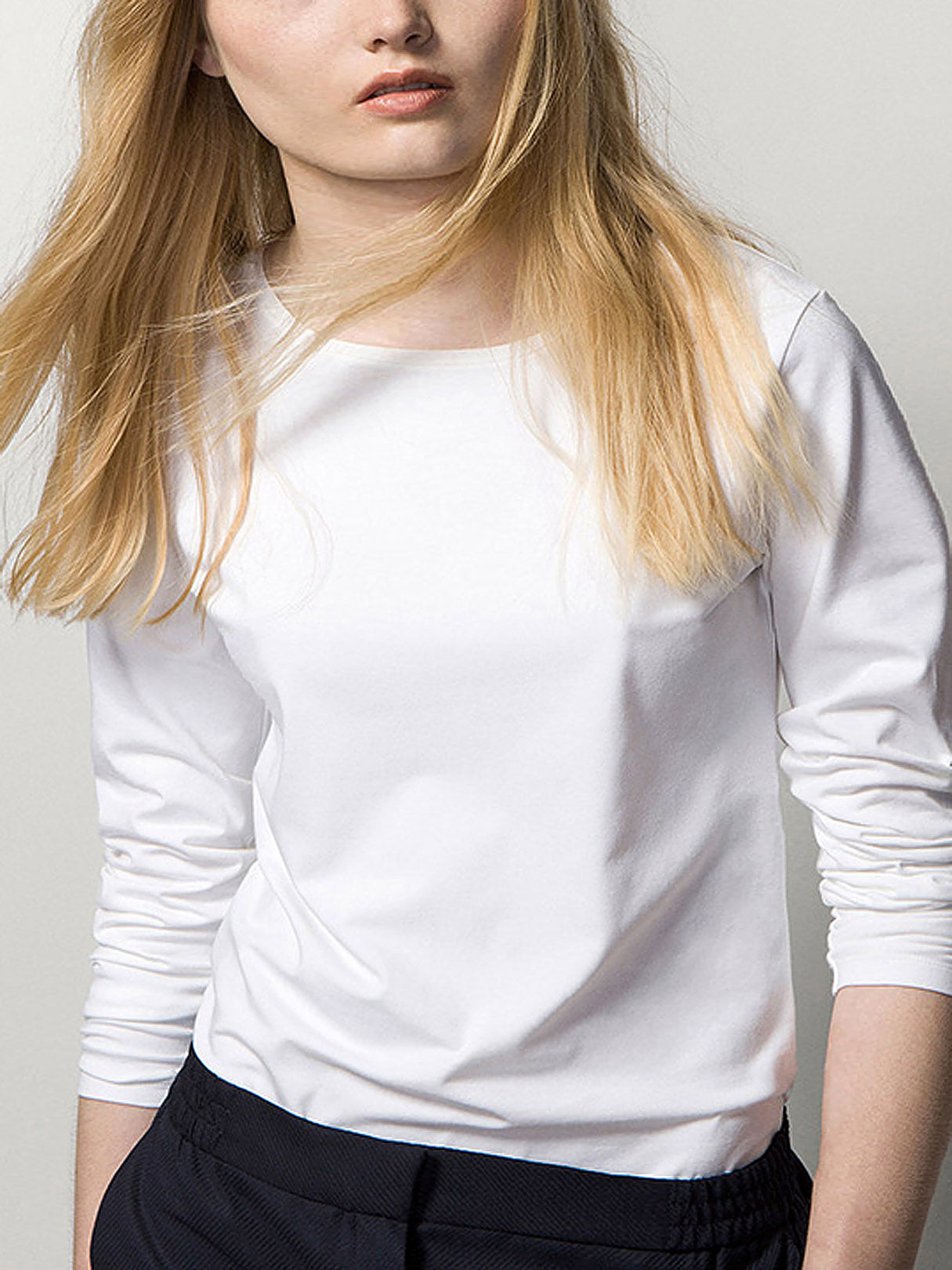 OEM Ladies White T-Shirts